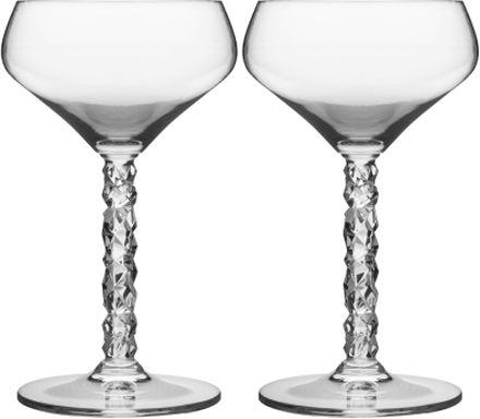 Orrefors - Carat champagne coupe 24 cl 2 stk