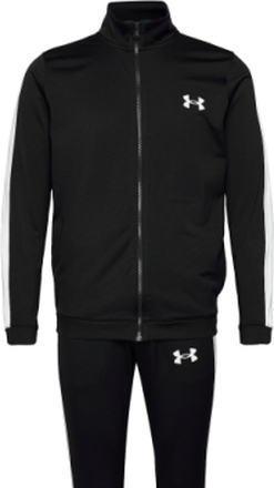 Ua Rival Knit Track Suit Sport Sweatshirts & Hoodies Tracksuits - Sets Black Under Armour
