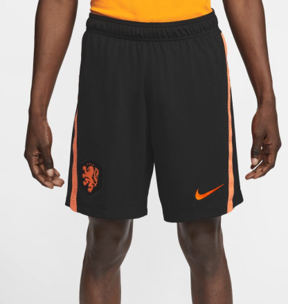 Netherlands 2020 Stadium Away Men's Football Shorts - Black