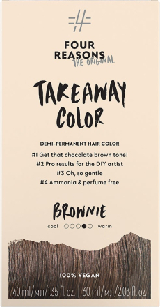Four Reasons Take Away Color 5.35 Brownie - 100 ml