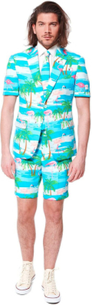 OppoSuits Flaminguy Shorts Kostym - 56