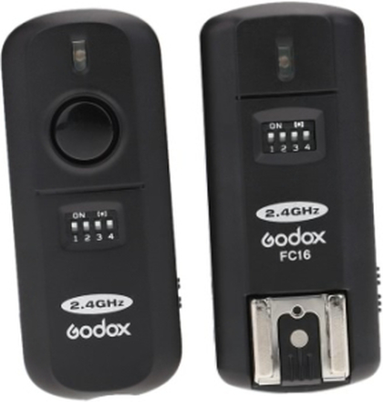 Godox FC-16 2.4GHz 16 Kanäle Wireless Remote Flash Studio Strobe Trigger Shutter für Canon 5 6 7 5 D Mark II 60D 600 D 700 D 70D 650 D 550 D