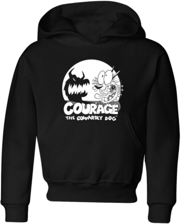 Courage The Cowardly Dog Spotlight Kids' Hoodie - Black - 11-12 Years - Black