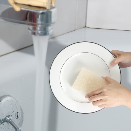 24pcs Mehrzweck-Küche Dish Waschen Scrub Schwamm Flecken Entfernen Schrubber Pinsel Scheuerschwarze Reinigung Werkzeuge für Garage Badezimmer