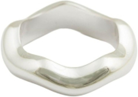 Syster P Ring Bolded Wavy Silver 18mm
