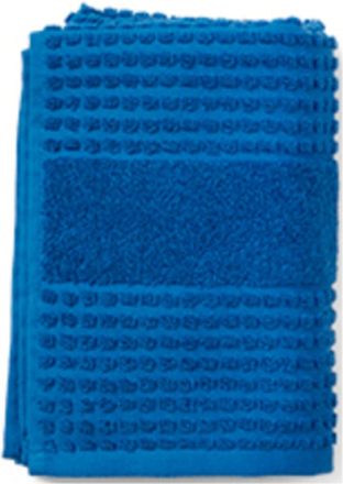 Check Håndklæde Home Textiles Bathroom Textiles Towels & Bath Towels Bath Towels Blue Juna