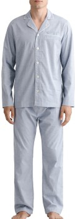 Gant Oxford Pajama Set With Shirt Lyseblå bomuld Medium Herre