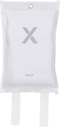 Nexa: FB-120 VMD Brandfilt Silikon Vit 120x120 cm