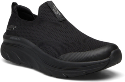 Womens Relaxed Fit D´lux Walker - Quick Upgrade Sneakers Black Skechers