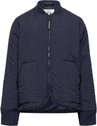 Crinckle Soft Joanino Jacket Outerwear Jackets & Coats Quilted Jackets Blue Mads Nørgaard