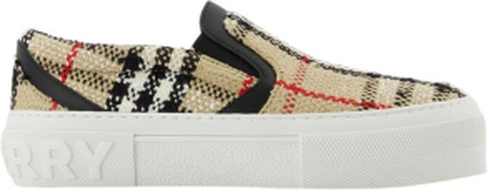 Curt Sneakers in Check Canvas