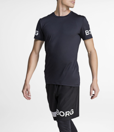 Björn Borg Borg T-shirt Svart, XL