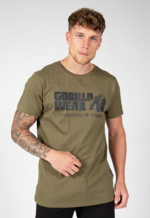 Gorilla Wear Classic T-shirt, grønn t-skjorte