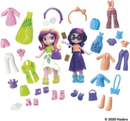 My Little Pony Twilight Sparkle & Prinsesse Cadance Toys Playsets & Action Figures Movies & Fairy Tale Characters Multi/mønstret My Little Pony*Betinget Tilbud