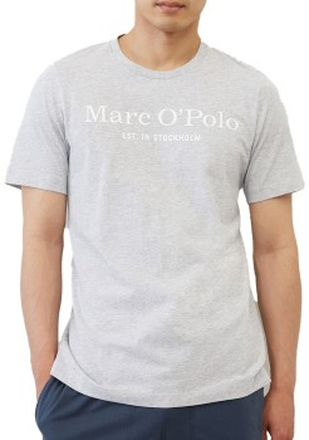 Marc O Polo Organic Cotton Basic SS Pyjama Grå/Blå økologisk bomull X-Large Herre