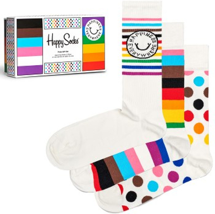 Happy socks Strømper 3P Pride Socks Gift Set Flerfarvet bomuld Str 36/40