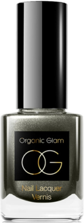 Organic Glam Deep Grey Nail Polish (U) 11 ml