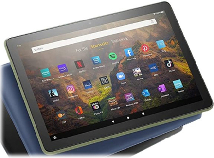 Amazon Fire HD 10 - 11:e generation - surfplatta - Fire OS - 32 GB - 10.1" (1920 x 1200) - microSD-kortplats - olivgrön - vid specialerbjudande