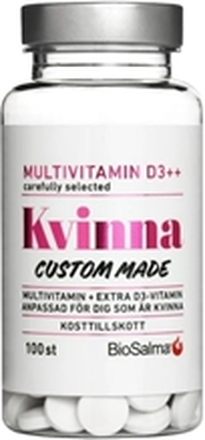 Multivitamin kvinna D-vitamin++ 100 tablettia