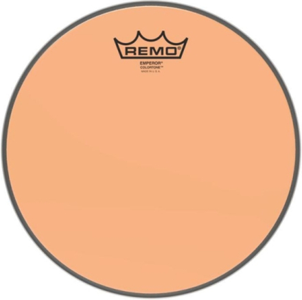 12" Colortone Orange Emperor pukskinn, Remo