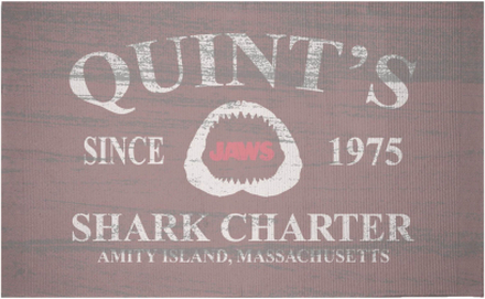 Decorsome x Jaws Quints Shark Charter Woven Rug - Small