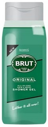 Brut Original All-In-One Hair and Body Shower Gel - 500 ml