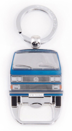 Volkswagen T3 Key Ring And Bottle Opener - Blue