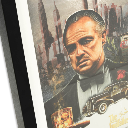 The Godfather 50 Years Art Print Giclee Art Print - A3 - Print Only