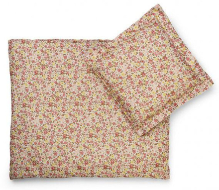MaMaMeMo Dukkesengetøj - 50 cm Pastel Blomst
