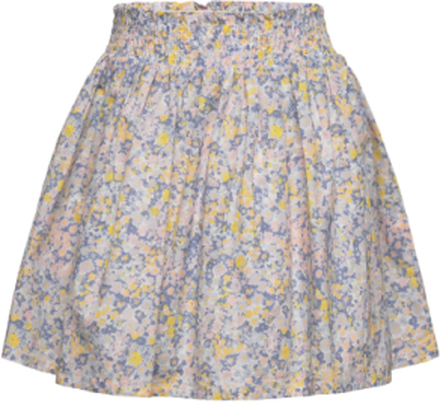 Skirt Cotton Dresses & Skirts Skirts Short Skirts Multi/mønstret Creamie*Betinget Tilbud