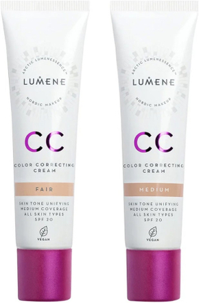 Lumene CC Color Correcting Duo Fair + Medium
