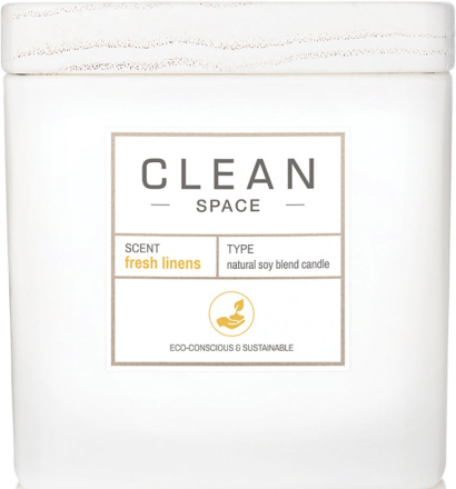 Clean Space Fresh Linens Candle 227 ml