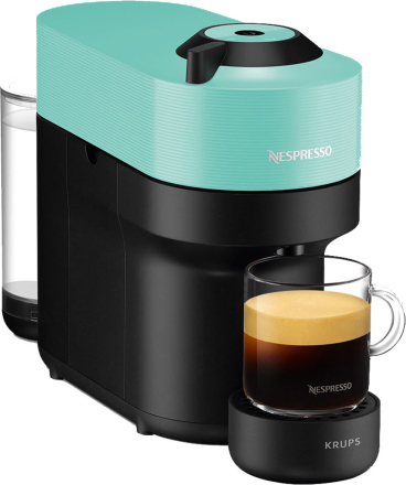 Nespresso Vertuo POP kaffemaskin, 0.6 liter, aqua mint