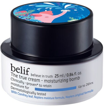 The true cream moisturizing bomb - Krem nawilżający Format podróżny