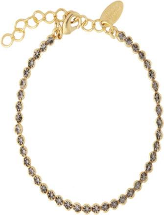 Siri Bracelet Gold Accessories Jewellery Bracelets Chain Bracelets Gull Caroline Svedbom*Betinget Tilbud
