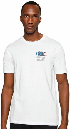 Kortærmet T-shirt til Mænd Champion Graphic Legacy Hvid M