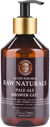 Raw Naturals by Recipe for Men Pale Ale Shower Gel 300 ml