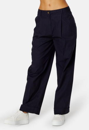 GANT Relaxed Turn Up Chinos 433 Evening Blue 36
