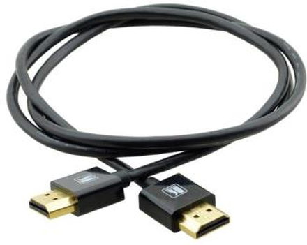 Kramer C-HM/HM/PICO Ultra-Slim Flexible High-Speed HDMI Cable W/Ethernet 0,9m, Black