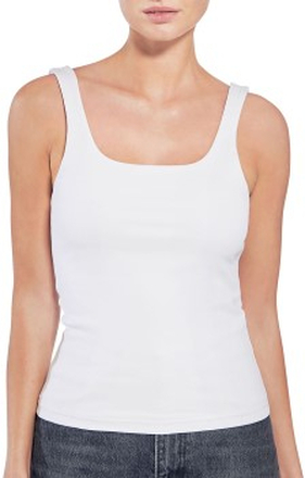 Bread and Boxers Women Tank Top With Scoop Back Hvid økologisk bomuld X-Large Dame