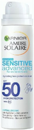 Garnier Ambre Solaire Sensitive Advanced Face Mist SPF 50 75 ml