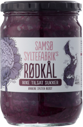 Samsø Syltefabrik Rødkål - ikke tilsat sukker 560 g