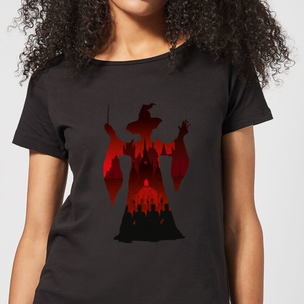 Harry Potter McGonagall Silhouette Women's T-Shirt - Black - M