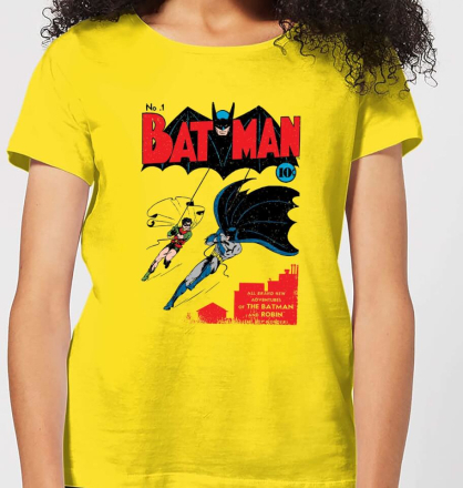 Batman Batman Issue Number One Women's T-Shirt - Yellow - XL