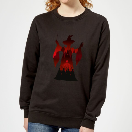 Harry Potter McGonagall Silhouette Women's Sweatshirt - Black - XL - Black