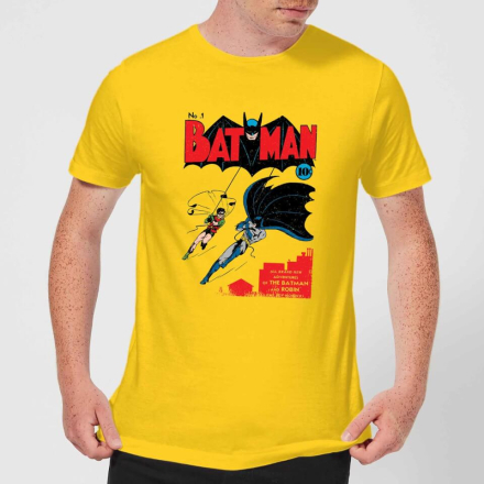 Batman Batman Issue Number One Men's T-Shirt - Yellow - M