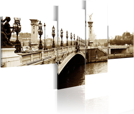 Canvas Tavla - Alexander II Bridge, Paris - 200x90