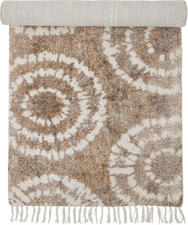 Sada Tæppe Home Textiles Rugs & Carpets Other Rugs Brown Bloomingville