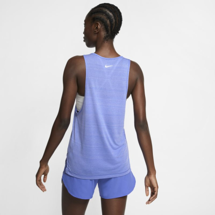 Nike Icon Clash Women's Running Tank - Blue