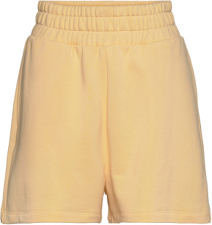 Mila Org Cotton Sweat Shorts Bottoms Shorts Sweat Shorts Yellow Residus